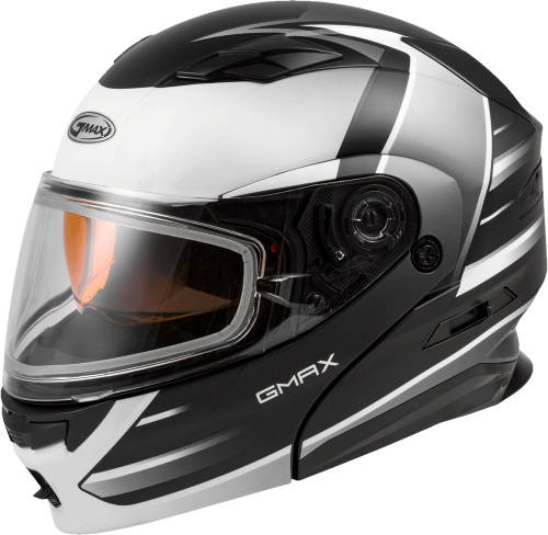 G-Max - G-Max MD-01S Descendant Helmet - M2013849 - Matte Black/White - 3XL