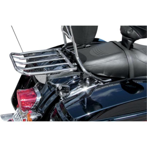 Motherwell - Motherwell 2-Up Detachable Luggage Rack - Locking - Chrome - MWL-428