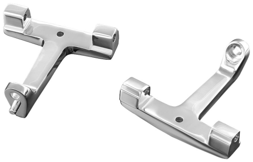 Kuryakyn - Kuryakyn Chrome Passenger Board Mounts - 4536
