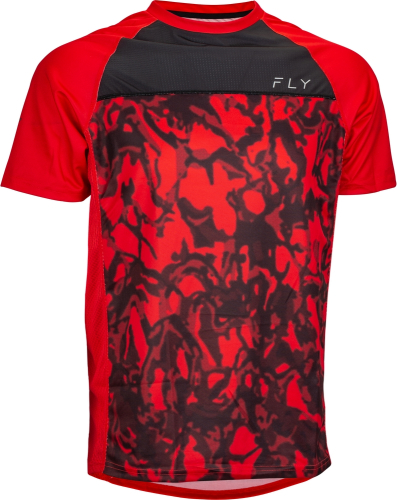 Fly Racing - Fly Racing Super D Jersey - 352-8143L - Red Camo/Black - Large