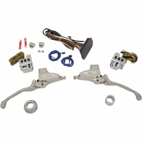 Performance Machine - Performance Machine Can Bus Hand Control Kit - 9/16in. - Chrome w/ Hydraulic Clutch - 0062-4025-CH