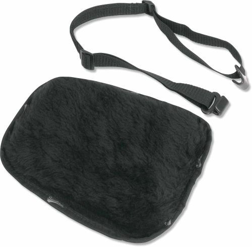 Saddlemen - Saddlemen SaddleGel Gel Seat Pad - Rear Gel Pad with Synthetic Black Sheepskin Cover - Medium - 101RJ
