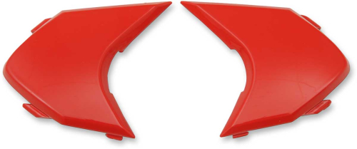 Icon - Icon Side Plate Kit for Variant Helmets - Double Stack - Red - 0133-0989