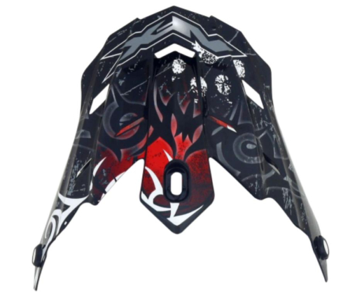 AFX - AFX Peak for FX-17 Danger Helmets - Red - 0132-0824