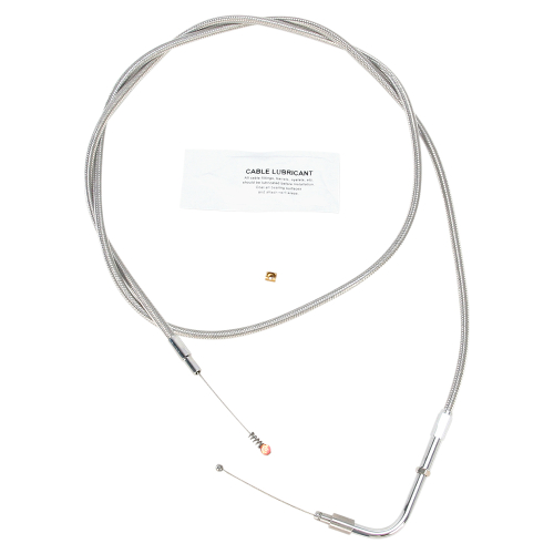 Barnett - Barnett Stainless Clear-Coated Idle Cable (+12in.) - 102-30-40016-12