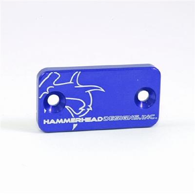 Hammerhead Designs - Hammerhead Designs Clutch Master Cylinder Cover - Blue - 35-0564-00-20