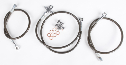 Streamline - Streamline 3-Line Brake Line Kit - Smoke - YFZ450-F-SMOKE