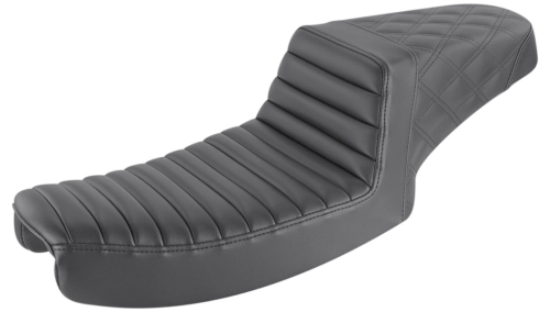 Saddlemen - Saddlemen Step-Up Front TR/Rear LS Seat - Black - 891-04-176