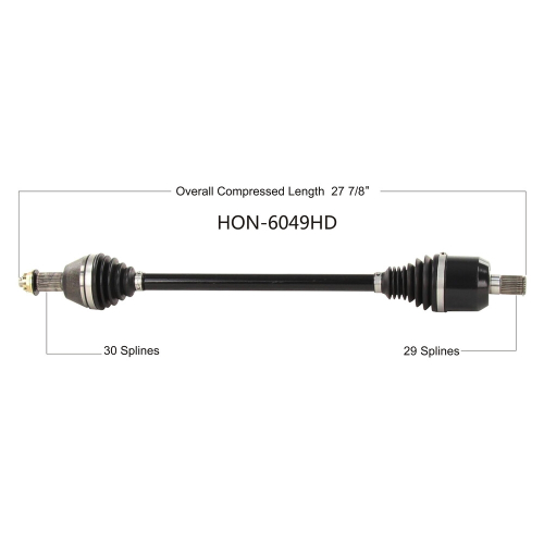 Open Trail - Open Trail HD 2.0 Rear Axle - HON-6049HD