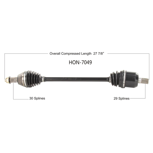 Open Trail - Open Trail OE 2.0 Rear Axle - HON-7049