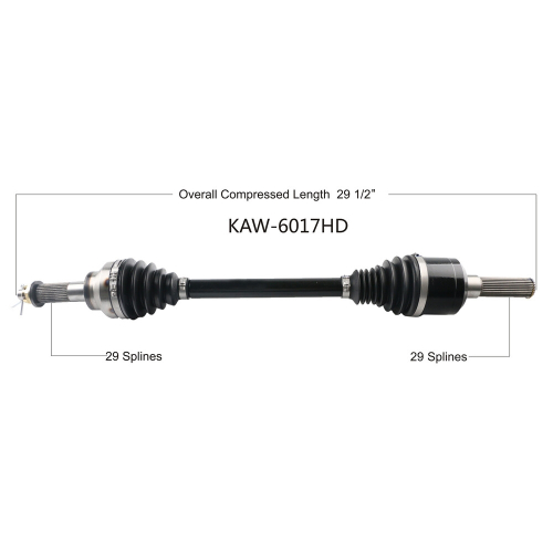 Open Trail - Open Trail HD 2.0 Rear Axle - KAW-6017HD