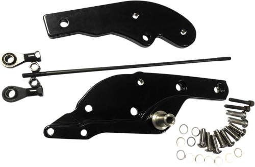 Drag Specialties - Drag Specialties Forward Control Extension Kit - Black - 1622-0554