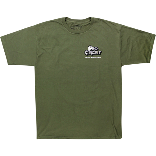 Pro Circuit - Pro Circuit Pit Bike T-Shirt - 6431720-020 - Military Green - Medium