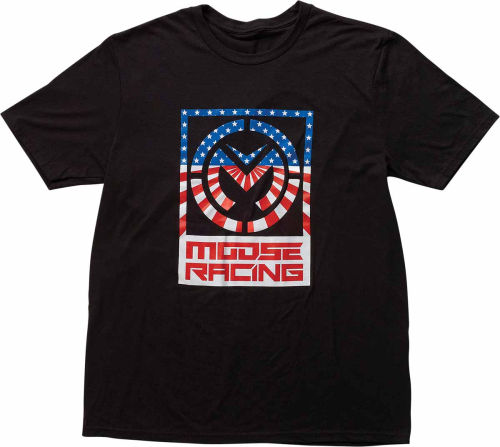 Moose Racing - Moose Racing Acclaim T-Shirt - 3030-21352 - Red/White/Blue - Small