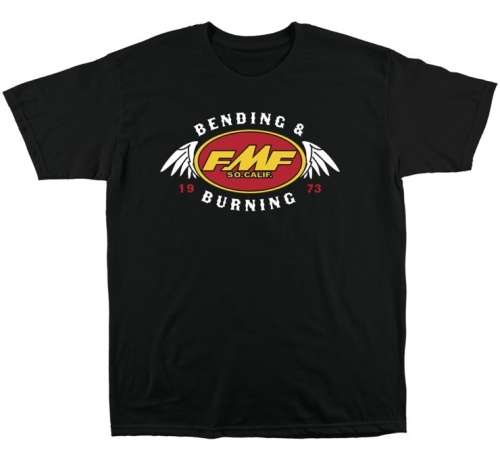 FMF Racing - FMF Racing Rusty Tee - FA21118906-BLK-SM - Black - Small