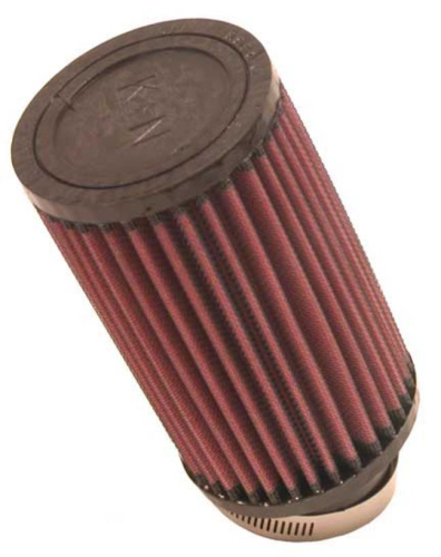 K&N Engineering - K&N Engineering Universal Round Straight Air Filter - Rubber End Cap - RU-1720