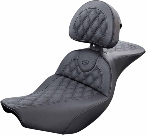 Saddlemen - Saddlemen Road Sofa LS Seat with Backrest - Unheated - I14-07-182BR