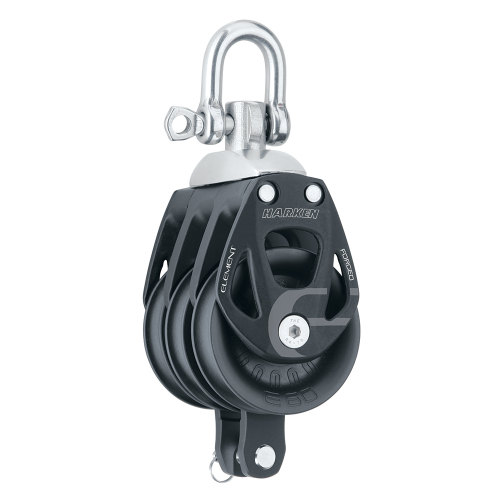 Harken - Harken 60mm Triple Aluminum Element Block w/Swivel &amp; Becket