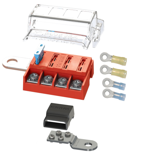 Blue Sea Systems - Blue Sea 5024 ST-Blade Battery Terminal Mount Fuse Block Kit
