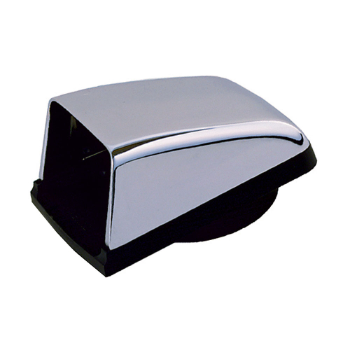 Perko - Perko Chromalex Cowl Vent - 3" Duct - Chrome Plated Zinc