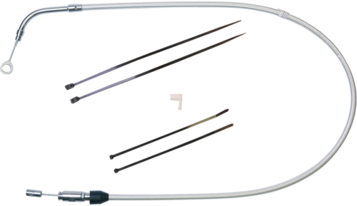 Magnum - Magnum Stock Length Quick Connect Braided Upper Clutch Cables - Sterling Chromite - 39in. - 3235HE