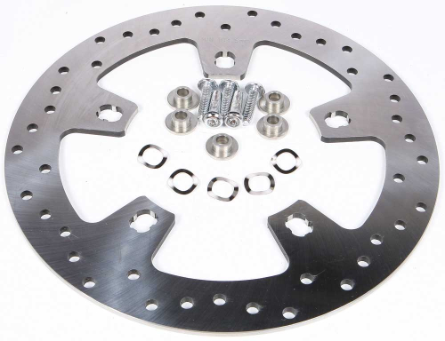 HardDrive - HardDrive Touring Front Brake Rotor - 11.8in. - Stainless - 144152