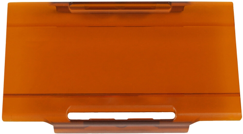 RIGID Industries - RIGID Industries 6in. E-Series Light Cover - Amber - 106993