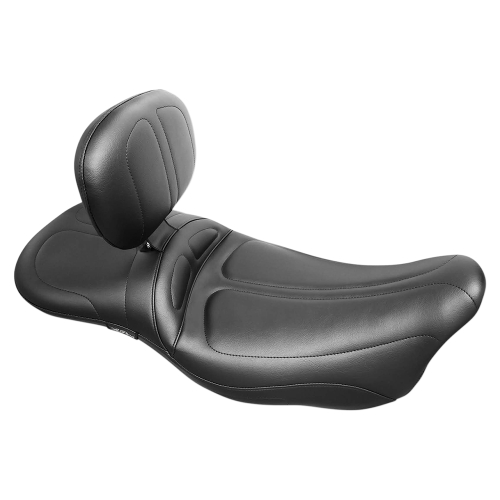 Le Pera - Le Pera Maverick DLT Seat with Backrest - Black Stitch - LK-957DLTBR
