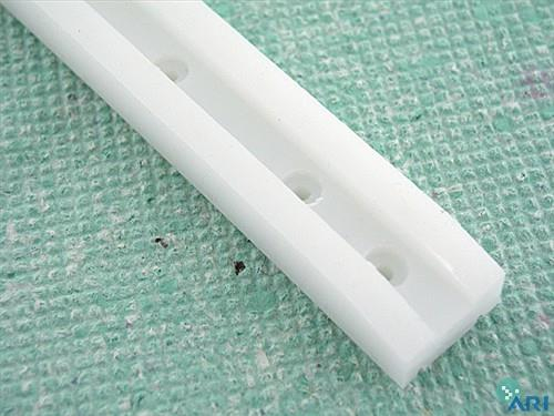 Garland Mfg Co - Garland Mfg Co Tunnel Wear Strip/Heat Exchanger Protector - 55-1/2in. x 1in. - White - 230436
