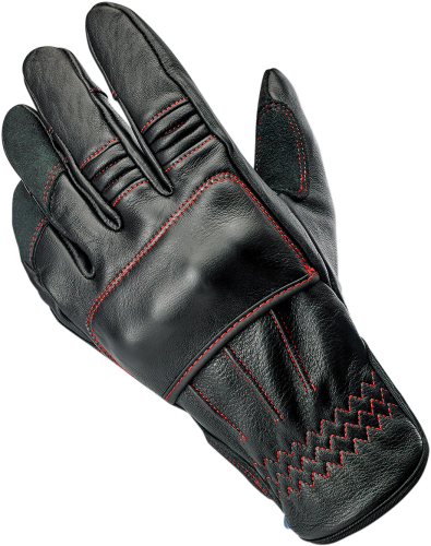 Biltwell Inc. - Biltwell Inc. Belden Gloves - 1505-0108-302 - Redline - Small