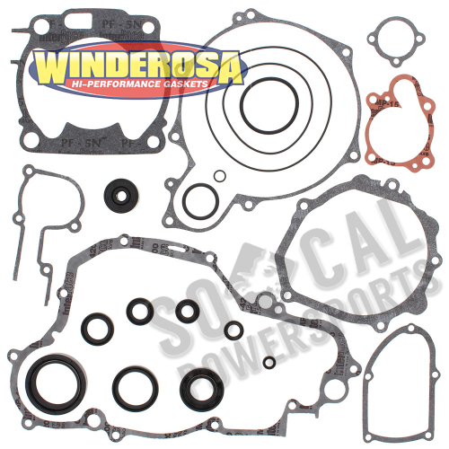 Winderosa - Winderosa Complete Gasket Set with Oil Seals - 811666