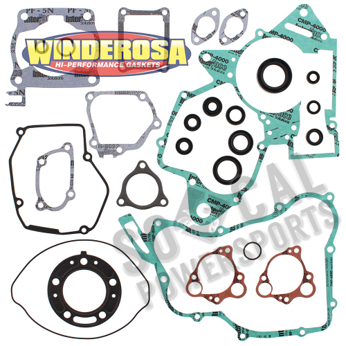 Winderosa - Winderosa Complete Gasket Set with Oil Seals - 811235