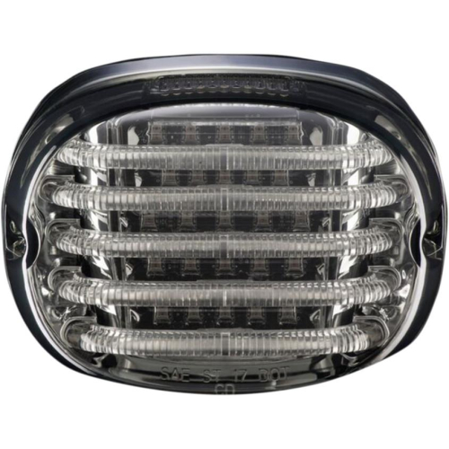 Custom Dynamics - Custom Dynamics Probeam LED Squareback Taillight with License Plate Illumination Window - Smoke - PB-TL-SBW-S