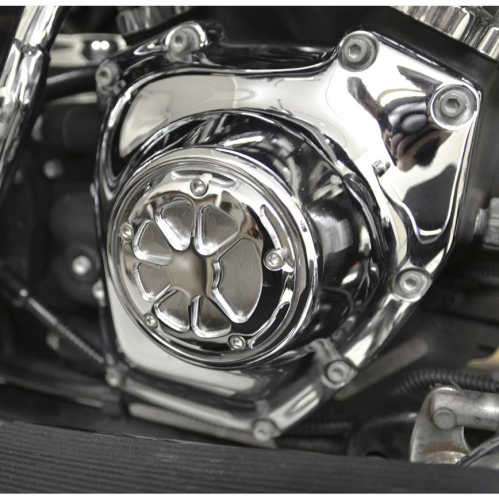 LA Choppers - LA Choppers Points Cover - Artistic Chrome - LA-F380-01