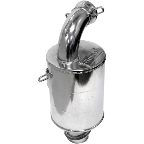 BikeMan Performance - BikeMan Performance Full Velocity Muffler - Ceramic Chrome - 02-221-C