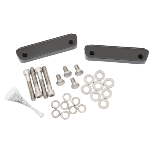 Paul Yaffe Originals - Paul Yaffe Originals Front Fender Adapters for 21in. Wheels - Black - PYO:FA14-B