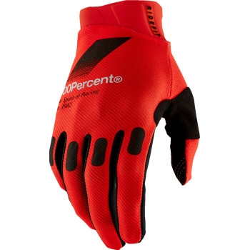 100% - 100% Ridefit Gloves - 10010-00056 - Red - Medium