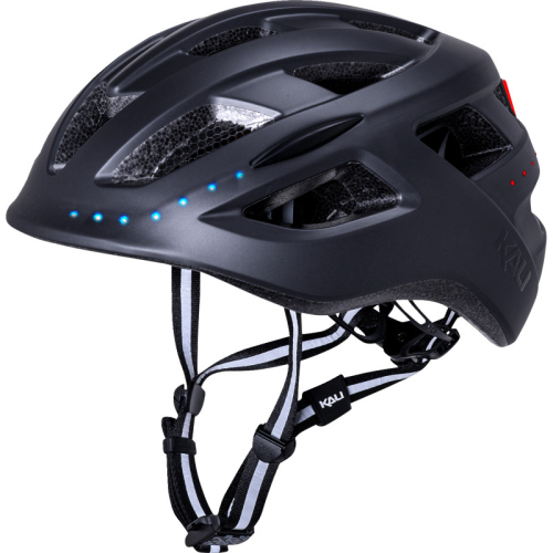 Kali Protectives - Kali Protectives Central Lit Helmet - 0250521216 - Black - Sm-Md