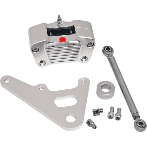 GMA Engineering - GMA Engineering 2-Piston Custom Rear Brake A-Caliper Kit - Classic Chrome - GMA-R10C