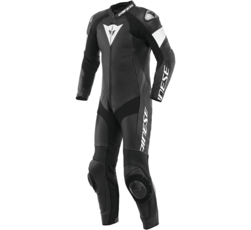 Dainese - Dainese Tosa 1-Piece Leather Suit - 201513485-948-58 - Black/White - 48