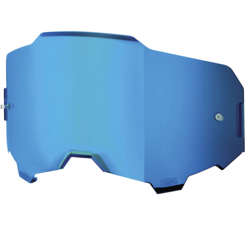 100% - 100% Replacement Lens for Armega Goggles - Blue Mirror - 59050-00001