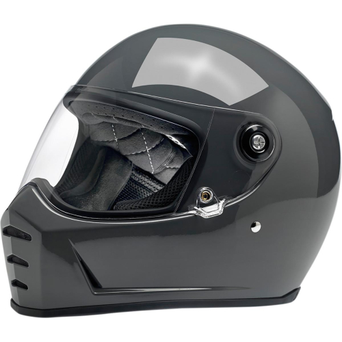 Biltwell Inc. - Biltwell Inc. Lane Splitter Solid Helmet - 1004-109-102 - Gloss Storm Gray - Small