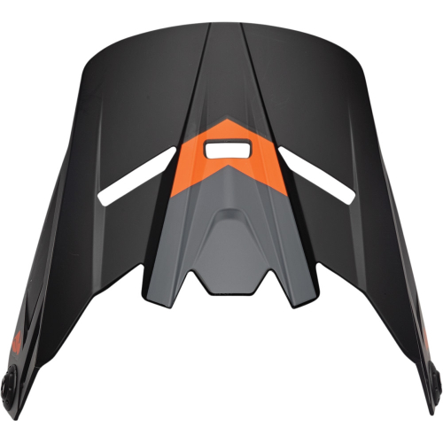 Thor - Thor Visor Kit for Sector Chev Youth Helmets - Charcoal/Orange - 0132-1527