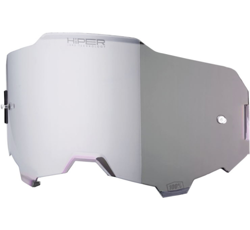 100% - 100% Replacement Lens for Armega Goggles - HiPER Mirror Silver - 59055-00003
