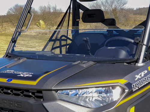 Spike Powersports - Spike Powersports Half Windscreen - Clear - 77-9850-H