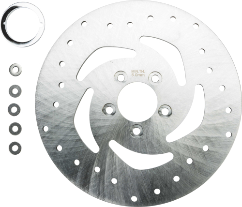 HardDrive - HardDrive Rear Super Flow Brake Rotor - 10.5in. - Machined - 144671