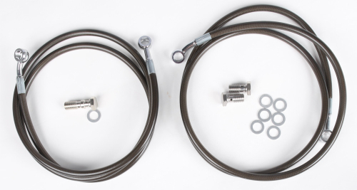 Streamline - Streamline 2-Line Brake Line Kit (+2in.) - Smoke - Z400-2F-2SMOKE