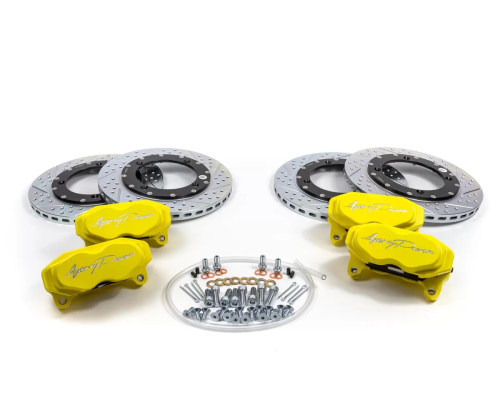 Agency Power - Agency Power Big Brake Kit - Yellow - AP-BRP-X3-460-YLW