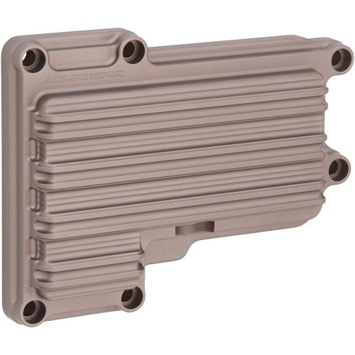 Arlen Ness - Arlen Ness 10-Gauge Transmission Side Cover - Titanium Anodized - 03-855