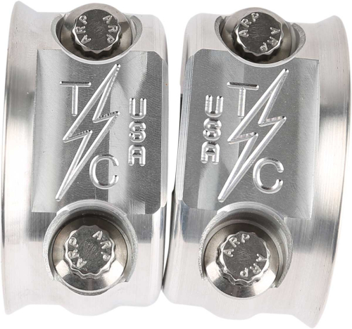 Thrashin Supply Company - Thrashin Supply Company Brake/Clutch Perch Clamp - Raw - TSC-2705-0